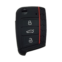 Volkswagen Skoda Uyumlu Seat Uyumlu Polo Uyumlu Tiguan Golf Uyumlu 7 Silikon Anahtar Kılıfı