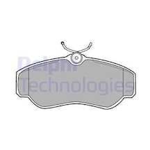Delphi Lp913 Fren Balatası Ön Land Rover Discovery Range Rover 94 Sfp000210