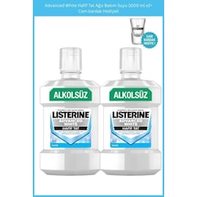Advanced White Hafif Tat Ağız Bakım Suyu 1000 Ml X2+cam Bardak Hediyeli