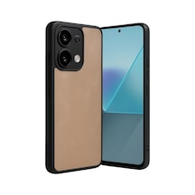 Newface - 283 - Xiaomi Redmi Note 13 4g Kılıf Aras Deri Kapak - Novapazr - - Pudra
