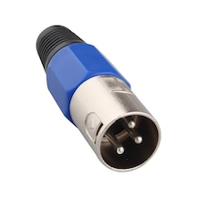 3 Adet Xlr Erkek Jack 3 Pin Mikrofon Jackı Nx Tip - 3 Pin Xlr Erkek