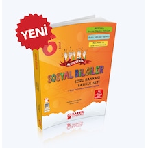 Zafer Yayınları 6. Sınıf Sosyal Bilgiler Soru Bankası Fasikül Set