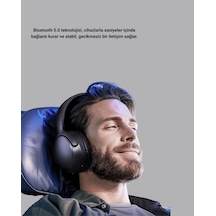 Kablosuz Bluetooth Kulaklık 5.0 18 Saat Süre Siyah Xuczzzhn01kulaklıkkkkk-1-1