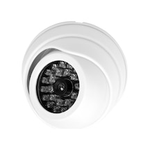 Yuntech01 Sanal Güvenlik Kamerası - Led Işıklı Simülasyon Kamera, Mağazalar İçin Yüksek Gerçekçilik, Hırsızları Caydırır, Pil Dahil Değil