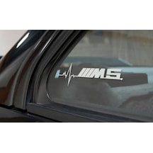 M5 Kelebek Cam Sticker Etiket Yapıştırma 2 Ad
