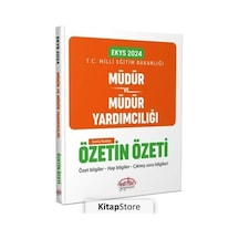 Meb Müdür Ve Müdür Yardımcılığı Özetin Özeti / Komisyon