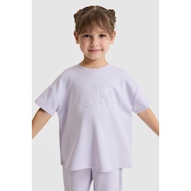 U.s. Polo Assn. Kız Çocuk Lila Tişört 50325722-vr034