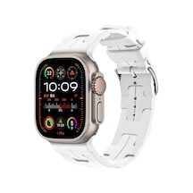 Kilifone -  Apple Uyumlu  Watch  Ultra 49mm - Kordon Silikon Kordon Krd-92
