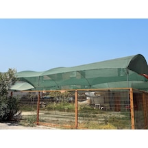 Bahçe Örtüsü - 75lik - Yeşil Renk- Şeritli Halkalı