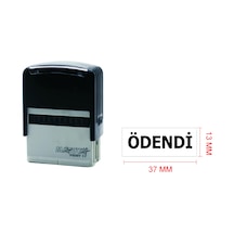 Ödendi - İşlendi - Aslı Gibidir V.s. Kaşeleri Siyah N11.18660