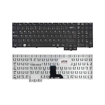Samsung R540, Np-r540 İle Uyumlu Notebook Klavye - Siyah - Tr