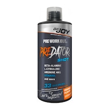 Bigjoy Sports Predator Shot 1000Ml 33 Servis Portakal Preworkout