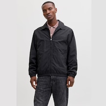 Jack & Jones Baxter Contrast Collar Erkek Siyah Ceket 12289181-b