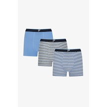 Penti Erkek Renkli Calm Lines Çoklu Boxer Çok Renkli
