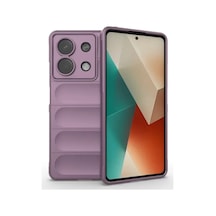 Xiaomi Poco X6 Uyumlu Kılıf Optimum Silikon - Mor