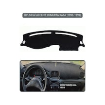 Hyundai Accent Yumurta Kasa 1993-1999torpido Koruma Halısı Gri Kenar