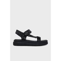 Guess Bayan Sandalet Fljlod Fap03 Black Siyah Siyah