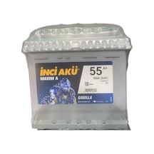 İnci 12v 55 Ah Kare Otomobil Ve Hafif Ticari Maxım  A Gorılla Asya