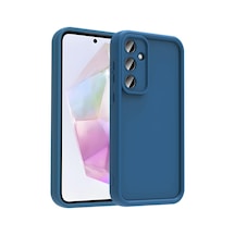 Galaxy Uyumlu A36 Kılıf Kamera Korumalı Kalın Silikon Üstün Koruma Pazarplus Koyu Yeşil