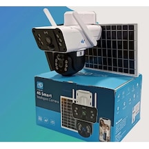 O-kam-3915 4g 6mp Dual Lensli Güneş Panelli Solar Kamera