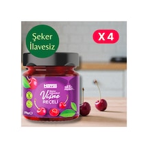 Ş.ilavesiz %65 Vişneli Reçel 275 G 4 Lü