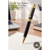 10 Adet Tükenmez Kalem Alk4082 14 Cm Yazı Kalemi, Ofis Ve Okul İçin Ballpoint Pen 1