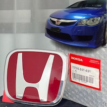 HONDA CİVİC 2006-2012 FD6 KIRMIZI H ÖN PANJUR LOGO-ABLEM