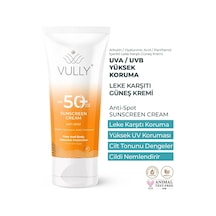 Leke Karşıtı - Aydınlatıcı Ve Nemlendirici Yüksek Koruyucu Spf+50 Yüz Ve Vücut Güneş Kremi 50 Ml