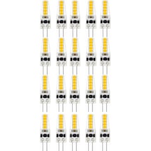 1.5 W 220V G4 Duy Led Kapsül Avize Ampulü 6500K Beyaz Işık KES006 15 Adet