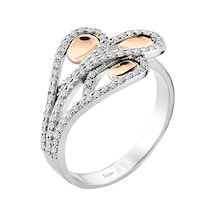 Sirius Pırlanta Taşlı Antik Salkım Yüzük 0804R0355