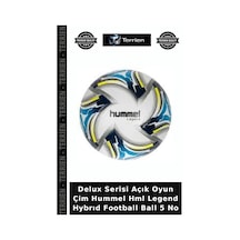 Delux Serisi Açık Oyun Çim Hummel Hml Legend Hybrıd Football Ball 5 No Çok Renkli