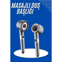 Flzdgnkr Masaj Etkili Duş Başlığı Yeni Nesil Çok Fonksiyonlu Ayarlanabilir Filtreli Çok Renkli