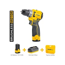Sgs 5080 Akülü Vidalama 12 Volt 2x2,5 Ah Kömürsüz