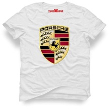 Tshirthane Porsche Logo Tişört Erkek Tshirt (293661409)