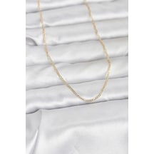 Mey İthalat Cm 14k Gold Renk 60 Cm Zincirli Kadın Kolye Diğer