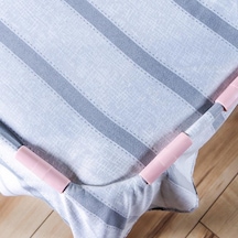 Yeşil 24pc Çarşaf Kaymaz Klipler Sabit Toka Yorgan Kelepçeleri Raptiye Cihazı Ev Gereçleri 4 Yeşil