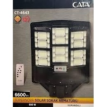 Tr Cata Ct 4643 Solar Sokak Armatürü 600w 6400k Beyaz Işık