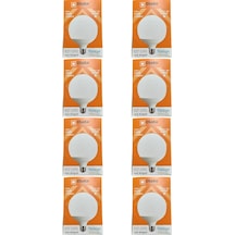 Osaka 15w 100w 6500k Beyaz Işık E27 Duylu G95 Led Glop Ampul 8 Adet