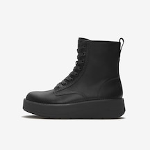 001 Black Bot Kadın Aax-001 Fitflop Gen-ff Roam Leather Lace Up Boots