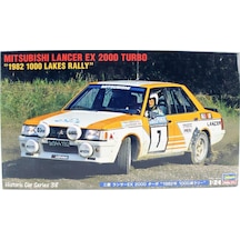 Hasegawa Hc38 21138 1/24 Ölçek, Mitsubishi Lancer Ex 2000 Turbo 1982 1000 Lakes Rally , Yarış Aracı Plastik Model Kiti
