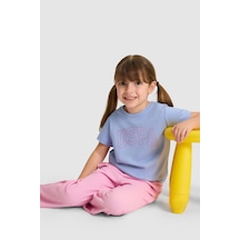 U.s. Polo Assn. Kız Çocuk Lila Tişört Basic 50325631-vr245 Lavanta