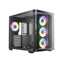Iota C70 Black Curve Argb Digital Tempered Glass Usb 3.0 850w 80+ Gold Atx 3.1 Gen5 Atx Mid Tower Kasa