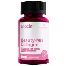 Anocin Beauty Mix Collagen Tip I-ıı-ııı Elastin Biotin Zinc Selenyum Hyaluronic Kolajen 30 Tablet