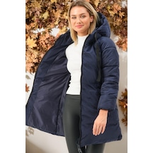 Z6773 Dewberry Bayan Kaban-düz Lacivert-düz Lacivert