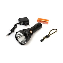 Powerdex Pd-6692 15 Watt 1000 Lümen Profesyonel Şarjlı El Feneri Siyah