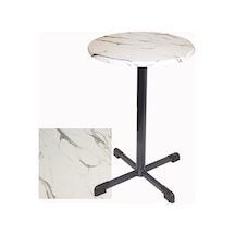 Bistro Masa Halley - Werzalit, Wermodin Ve Allzalit Tabla 70 Cm Çap - Afyon Mermer Çok Renkli Bistro Masa Halley - Werzalit, Wermodin Ve Allzalit Tabla 70 Cm Çap - Afyon Mermer Çok Renkli