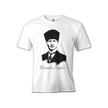 Atatürk - Unutmadık! Beyaz Erkek Tshirt