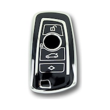 Gma Keys Bmw 1 3 5 7 Seri X1 X3 X4 X5 F10 F15 F16 F20 F30 F18 F25 M3 M4 Nano Anahtar Kılıfı Siyah Gümüş Renk