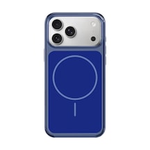 Joko Apple iPhone Uyumlu  17 Pro Max Uyumlu Vizima Magsafe Kapak - Lacivert