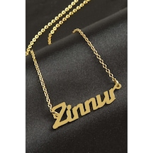 Zinnur İsimli Kolye -sarı N145 altın 40133251